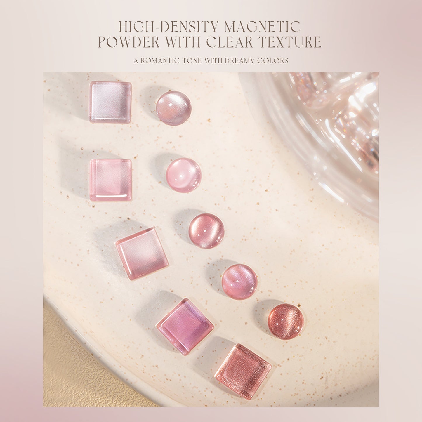 Sweet Pink Magnetic Cat Eye Collection - Gulauri 13g