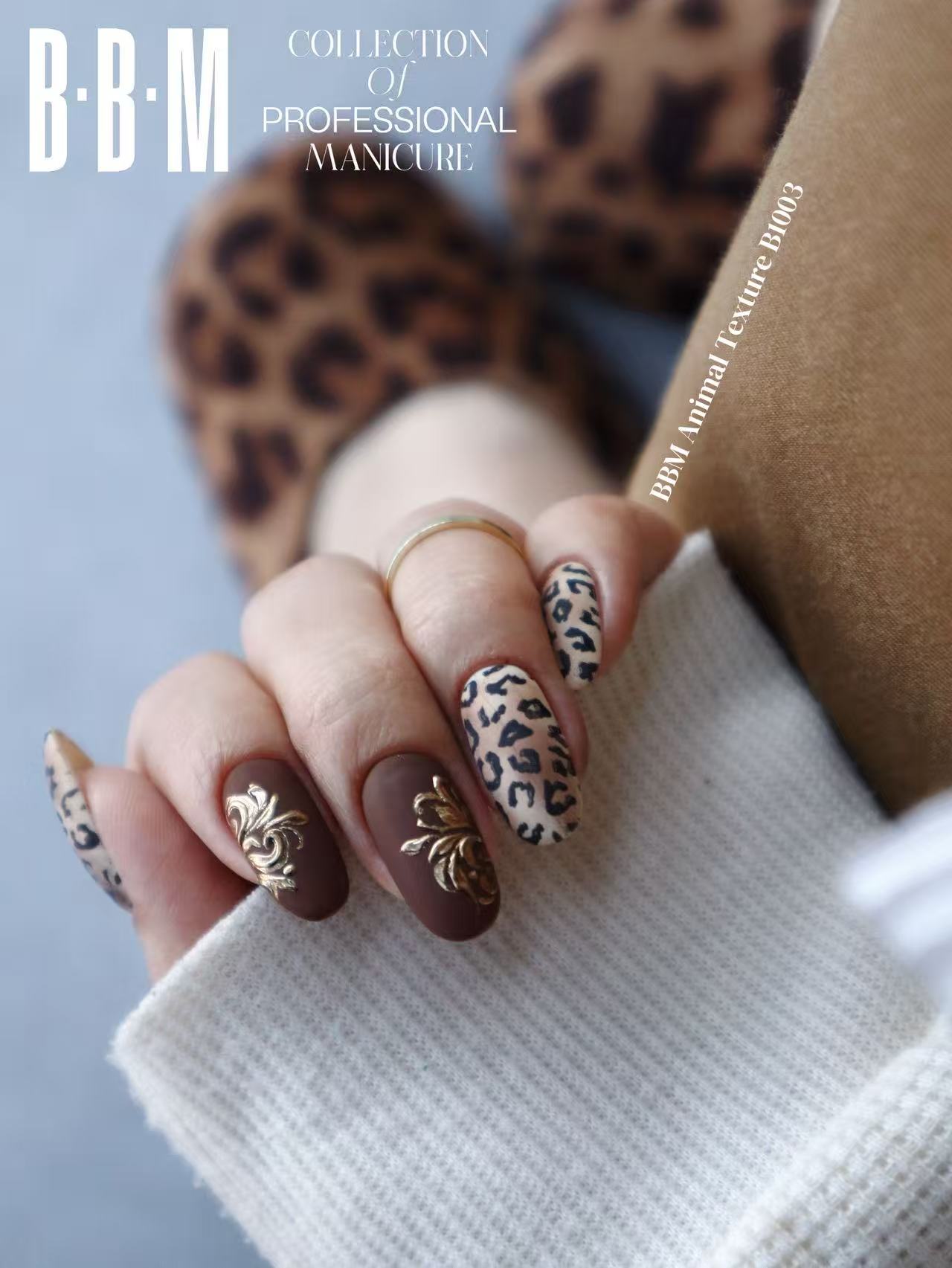 Nail Stamping Plates BBM - Creative Pattern B1004