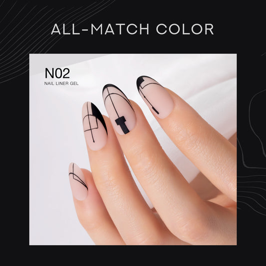 BBM Nail Liner Gel & Foil Transfer Gel Pack