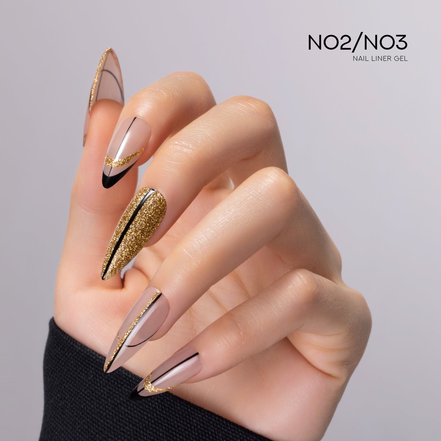 BBM Nail Liner Gel & Foil Transfer Gel Pack