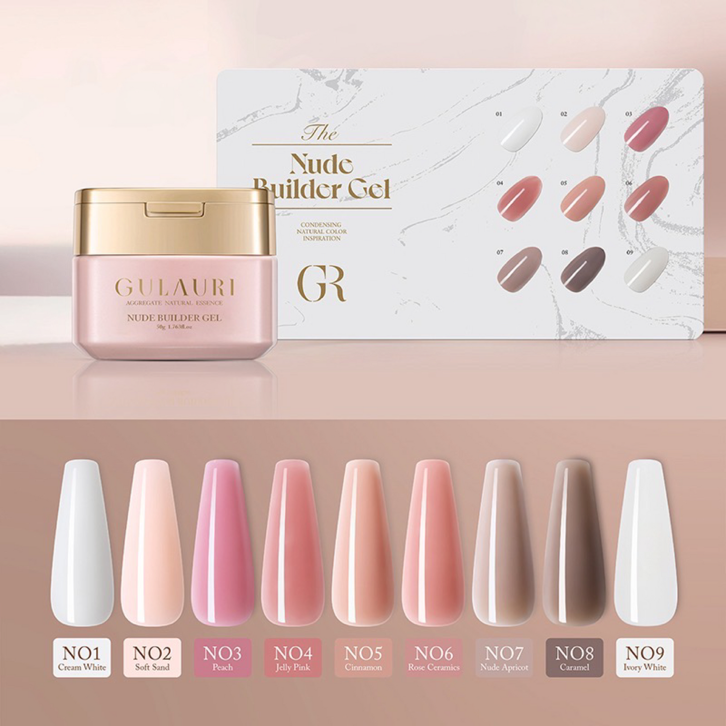 Builder Gel 50g #2 Soft Sand