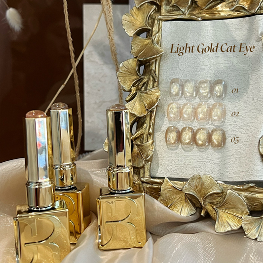 Golden Magnetic Cateye Gel Polish