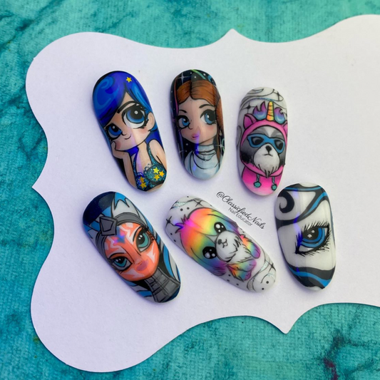 Pat Pat 5 in 1 Palette Gel Solid Nail Gel Japanese design set of 12 - HEMA free