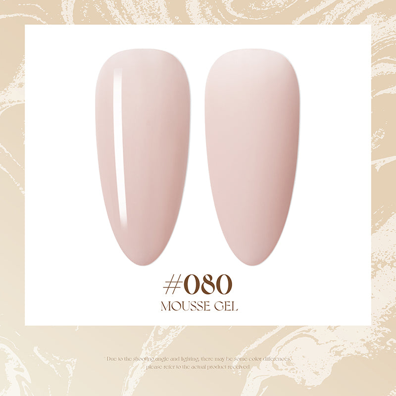 Nude Transparent Solid Gel Polish M080