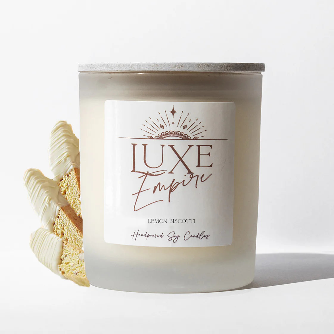Lemon Biscotti 100% Soy Tumbler Candle