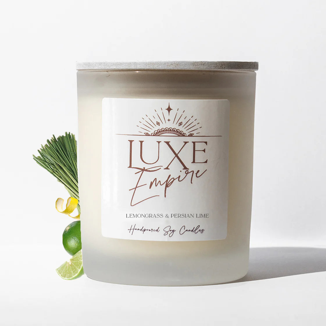 Lemongrass & Persian Lime 100% Soy Tumbler Candle