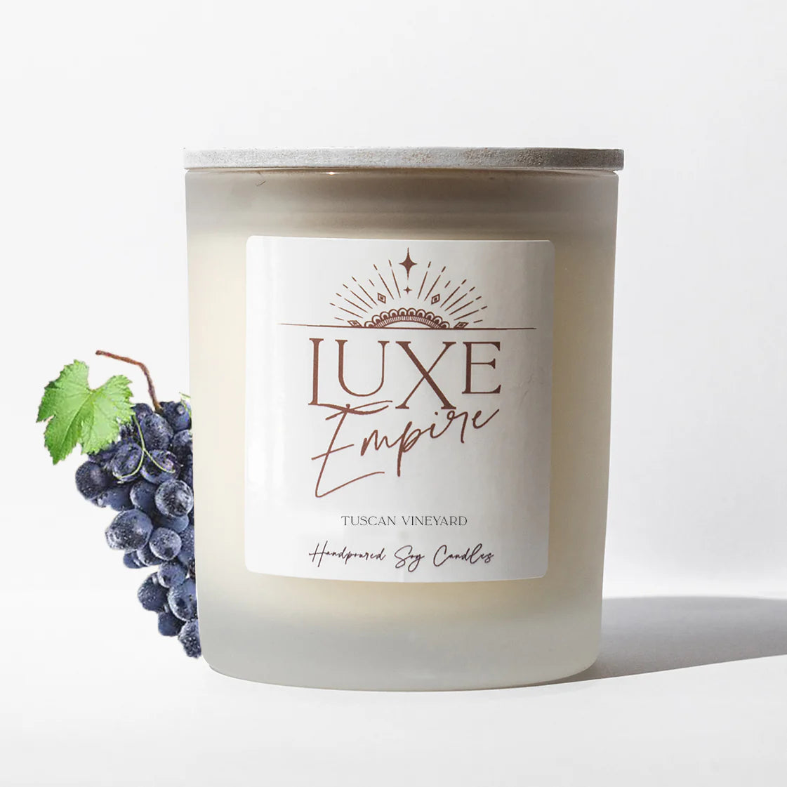 Tuscan Vinyard 100% Soy Tumbler Candle