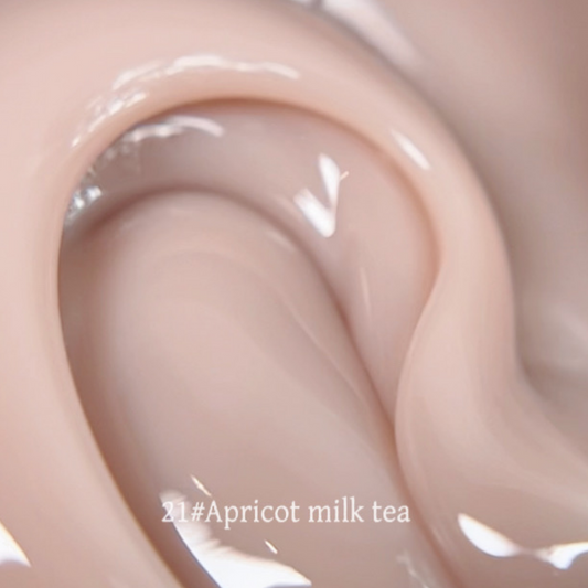 Builder Gel 50g #21 Apricot Milk Tea HEMA & TPO FREE