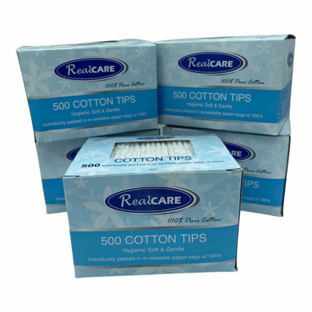 RealCARE Cotton Tips 500