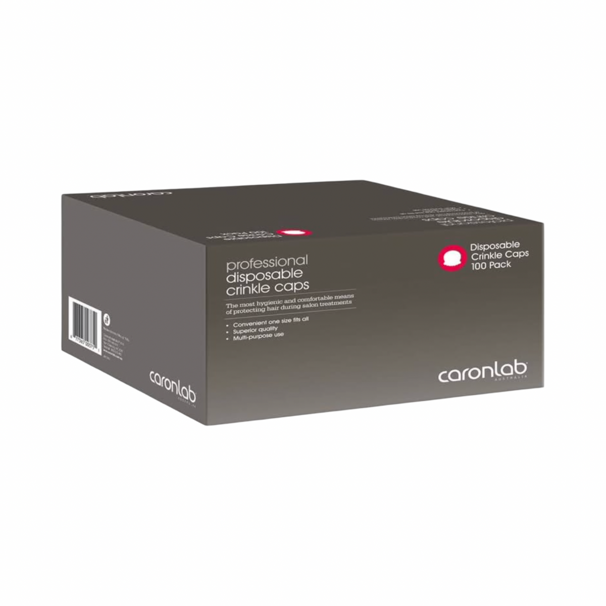 Caron Disposable Crinkle Caps 100 pack