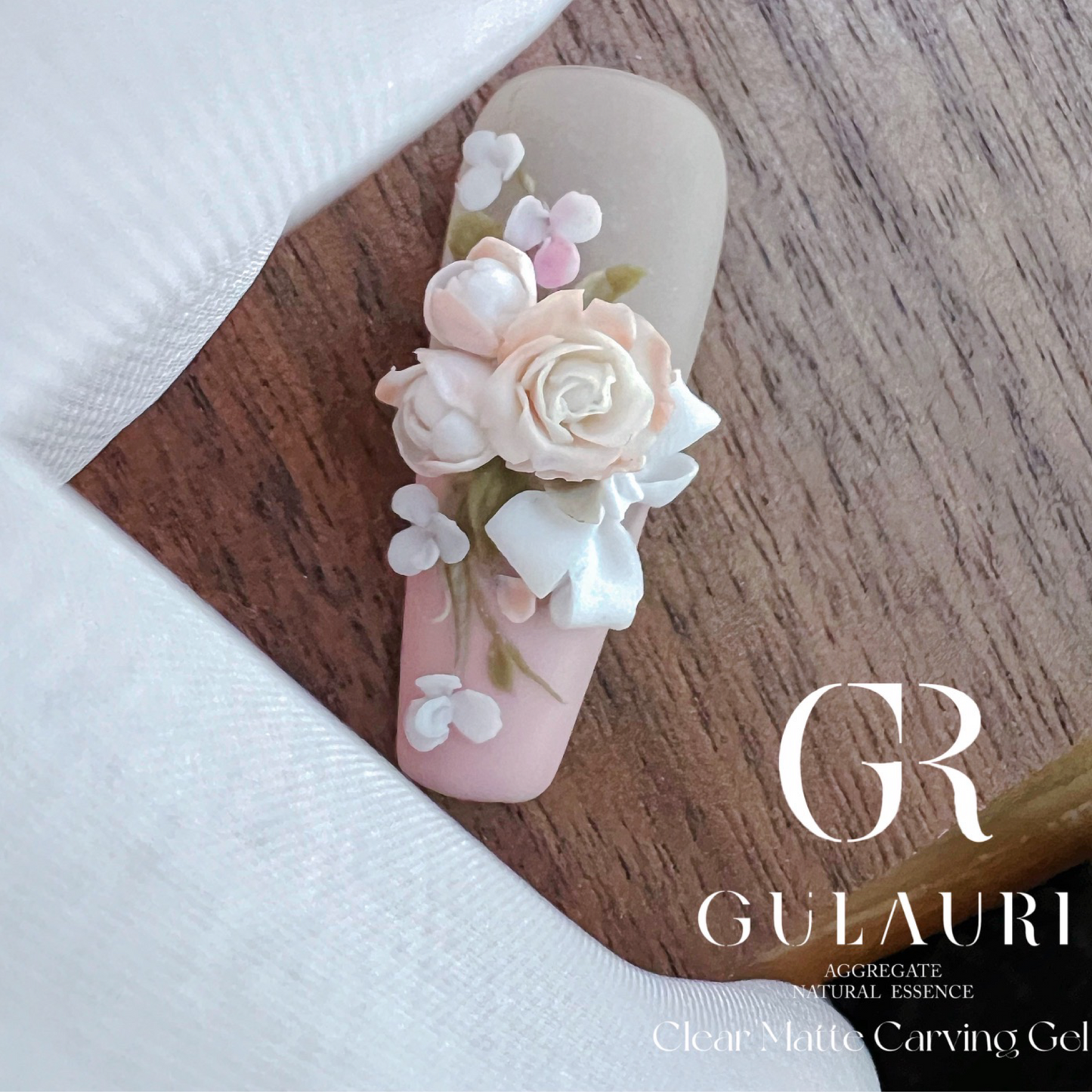 Clear Matte 3D Carving Gel 5g