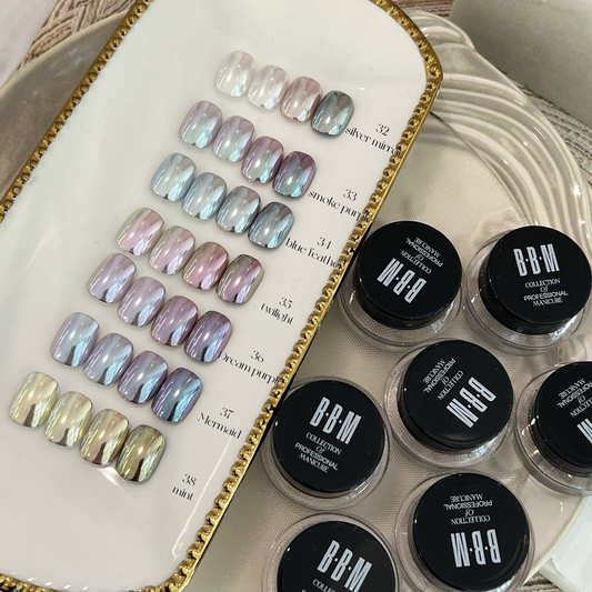 Aurora Magic Mirror Chrome Powders