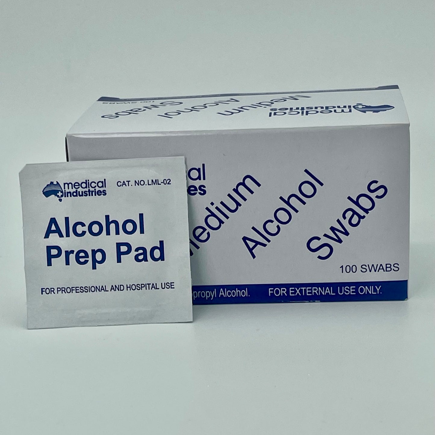 Lash artists and nail tech alcohol pads for disinfection