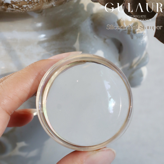 Crystal Clear Silicon Nail Stamper Gulauri