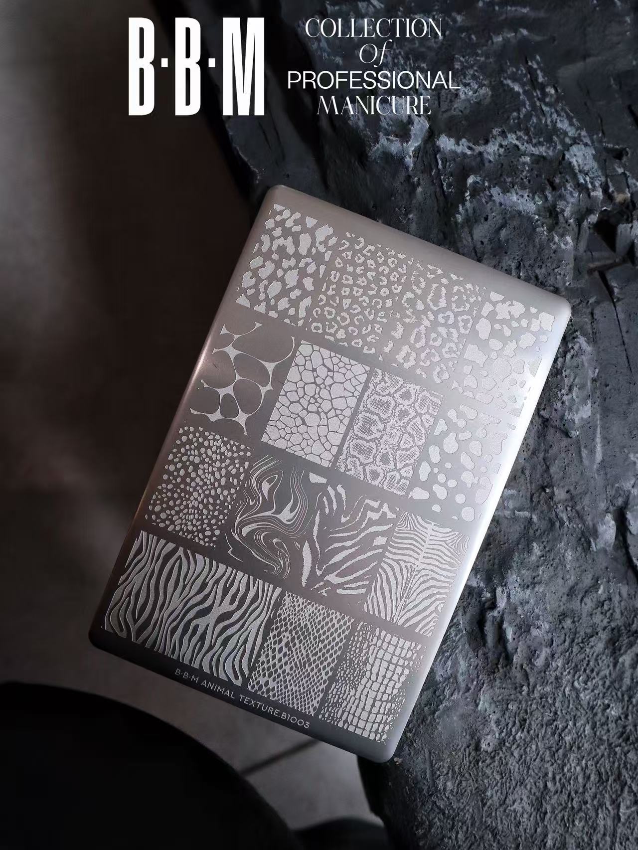 Nail Stamping Plates BBM - Animal Texture - B1003