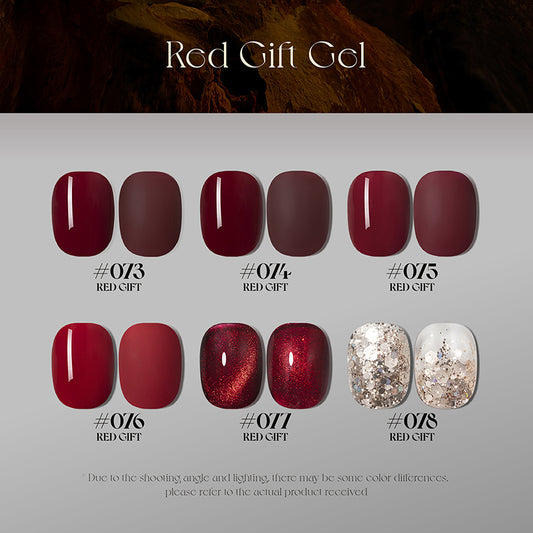 Latest red gel colours for 2024 premium quality highly pigmented