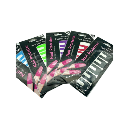 Dark Slate Gray Nail Cuticle Protector U Stick Peel Off Tape