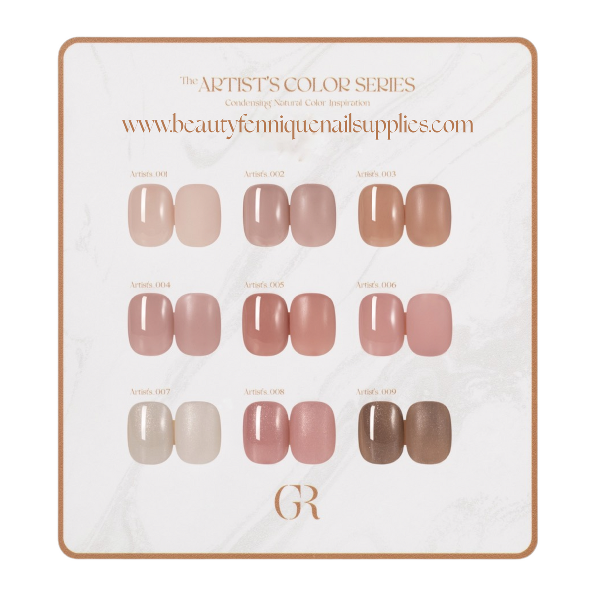 Natural nudes with delicate yarn like Look nail gel paint, solid creamy gel polish for professional use