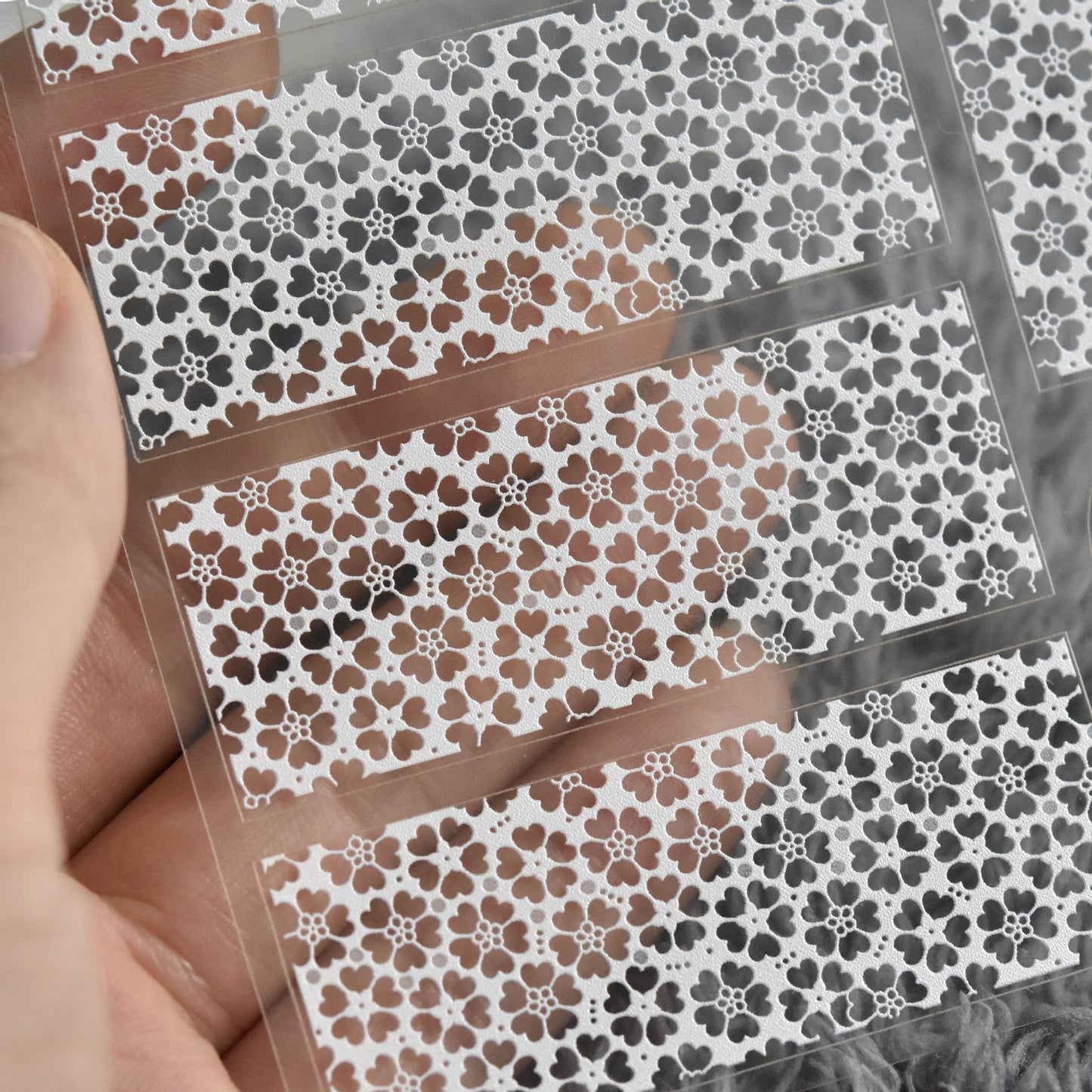 Flower Lace Nail Art Stickers