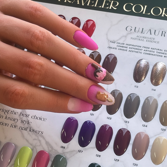 Latest gel colours for 2024 nails
