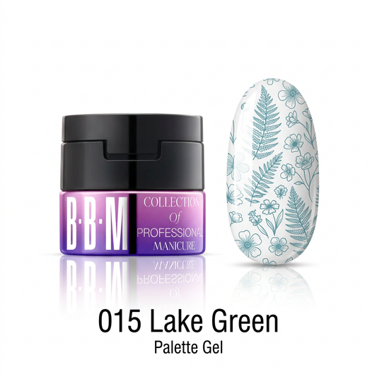 015 Lake Green pot and stamped nail