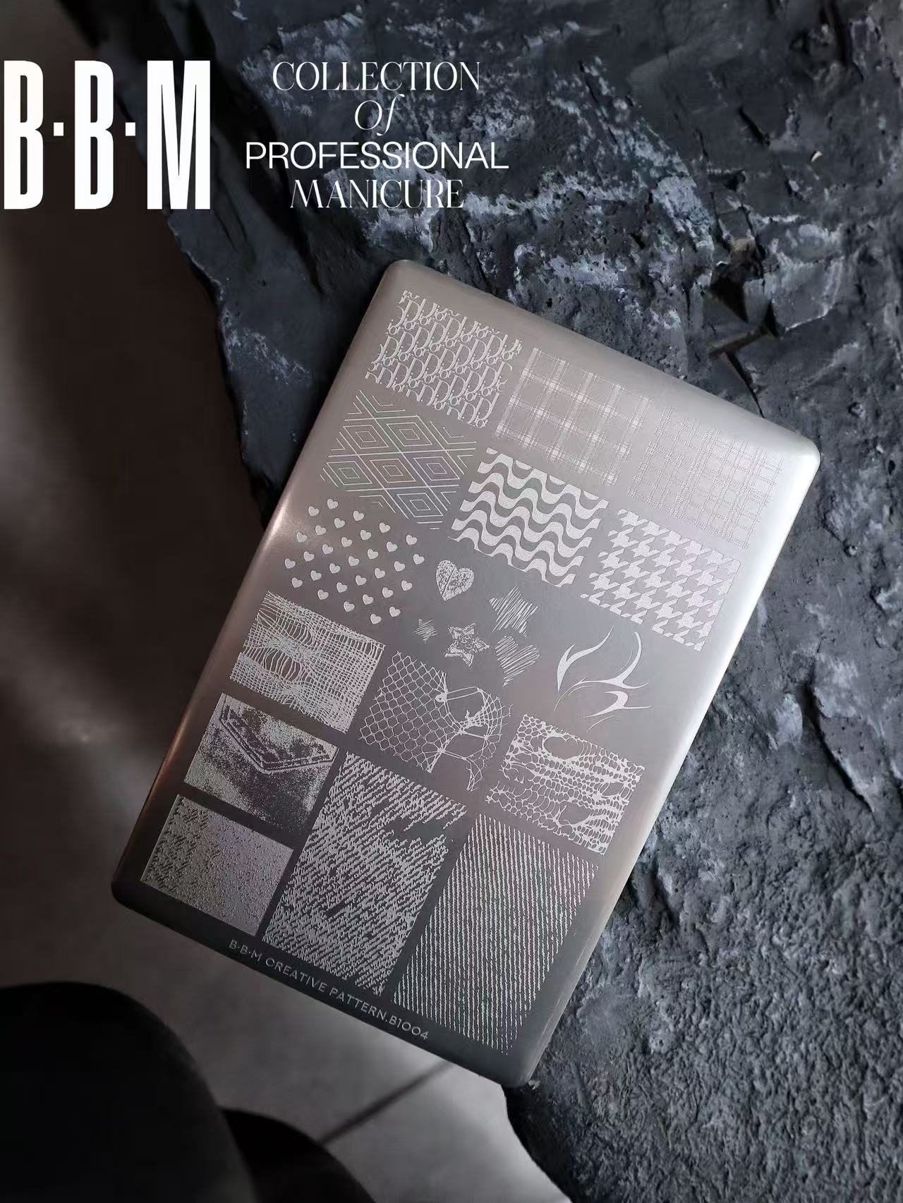 Nail Stamping Plates BBM - Creative Pattern B1004