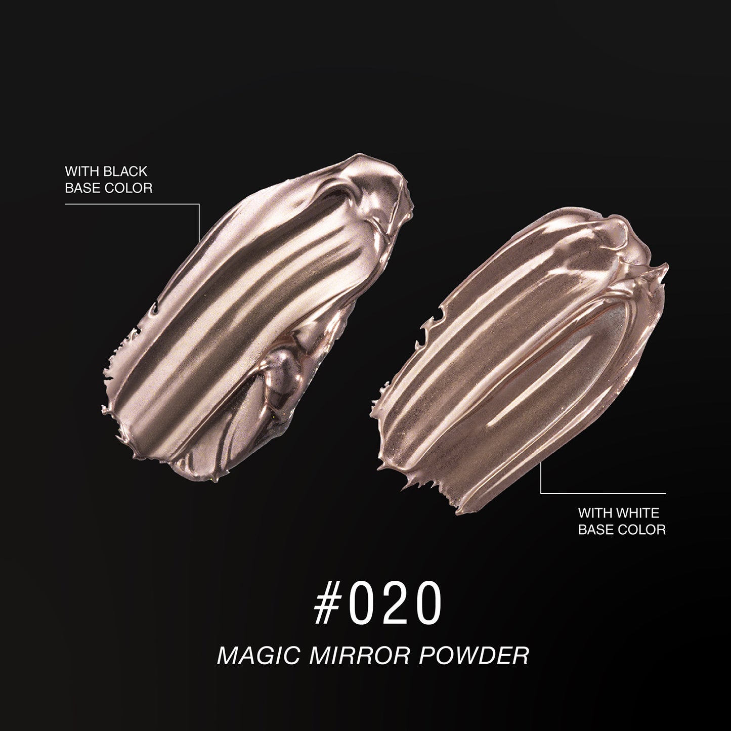 BBM Magic Mirror Chrome Powder MA20 Molten Rose
