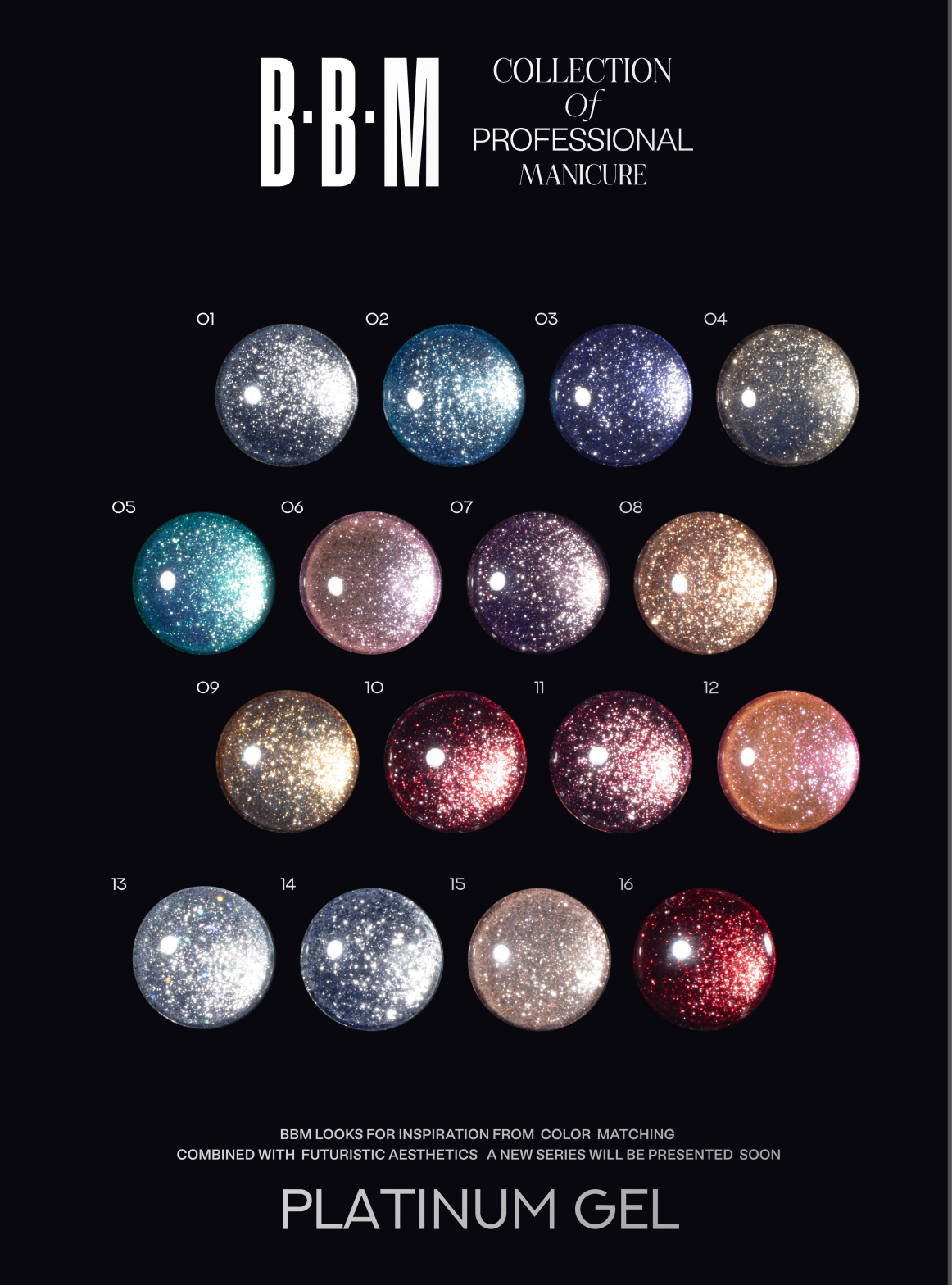 BBM Platinum Pen Series Gel Polish 13ml