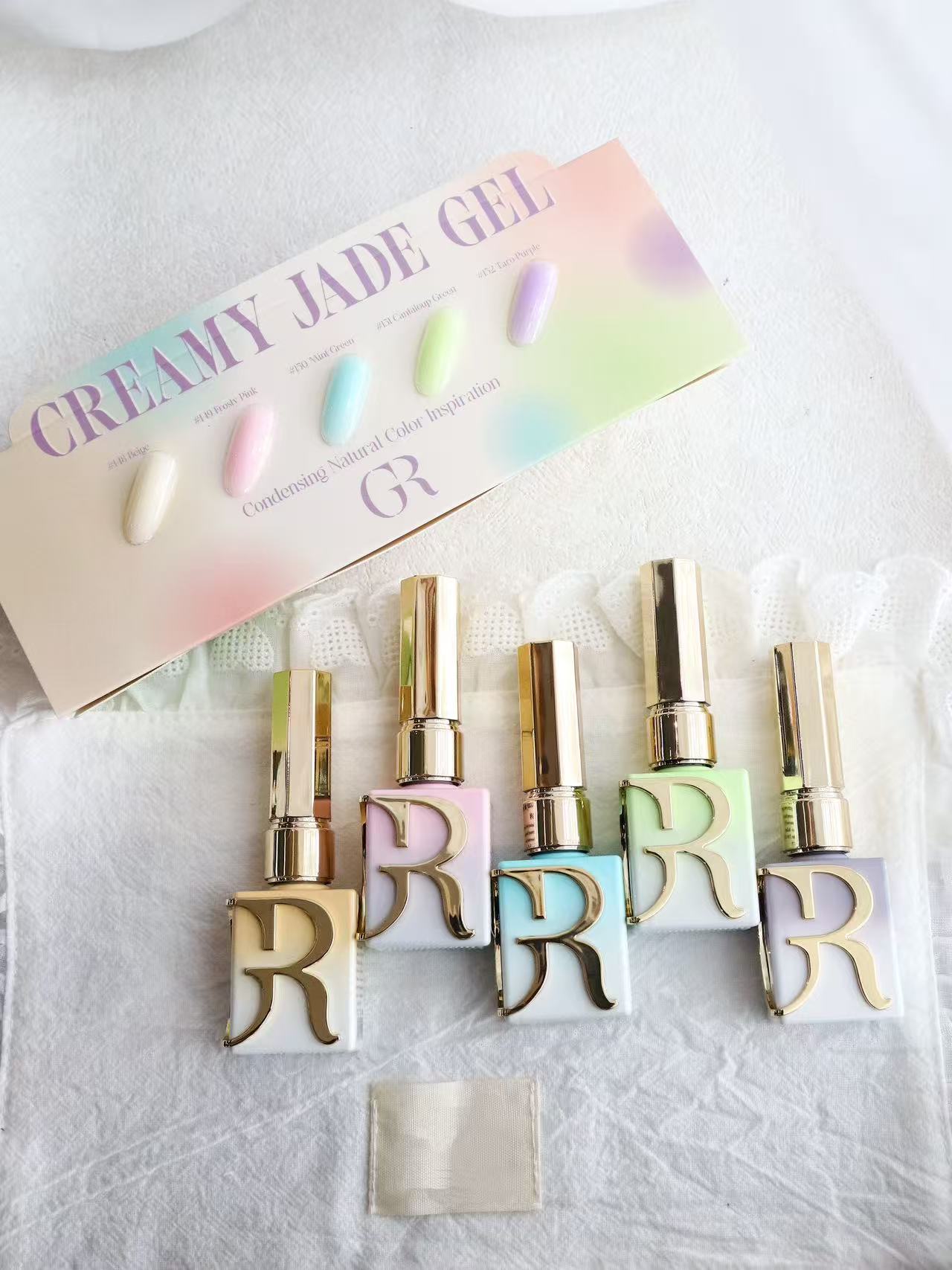 Gulauri Creamy Jade Gel Collection (set of 5) TPO & HEMA FREE