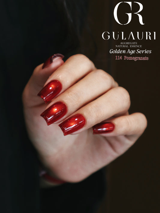 Gulauri Ruby Cat Eye Gel LIMITED EDITION (set of 3) HEMA & TPO FREE