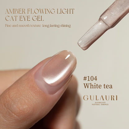 Amber Flowing Light Cat Eye Gel Collection (set of 9) HEMA & TPO FREE