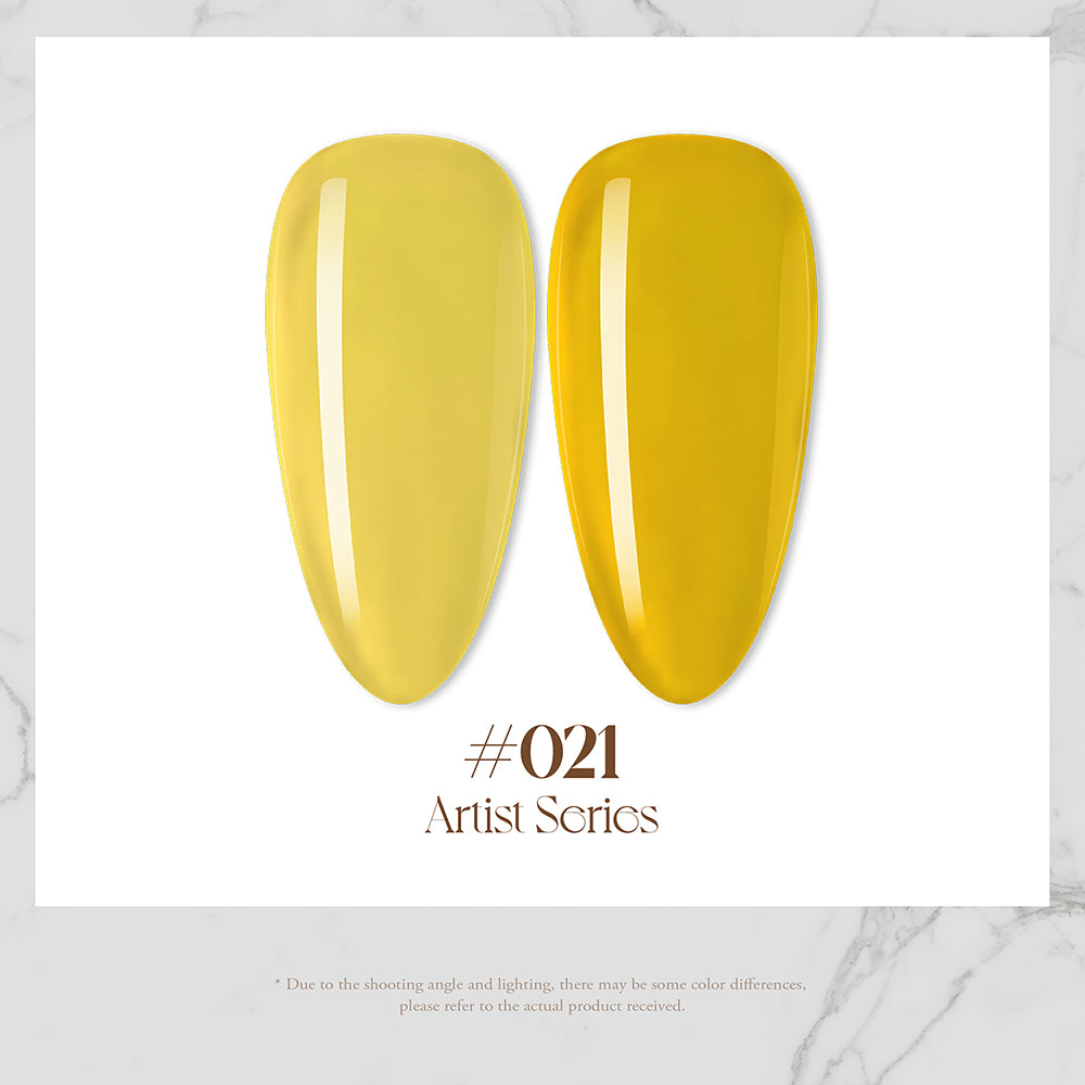 Yellow Amber Gel #020 Artist Series PRE ORDER