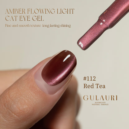 Amber Flowing Light Cat Eye Gel Collection (set of 9) HEMA & TPO FREE