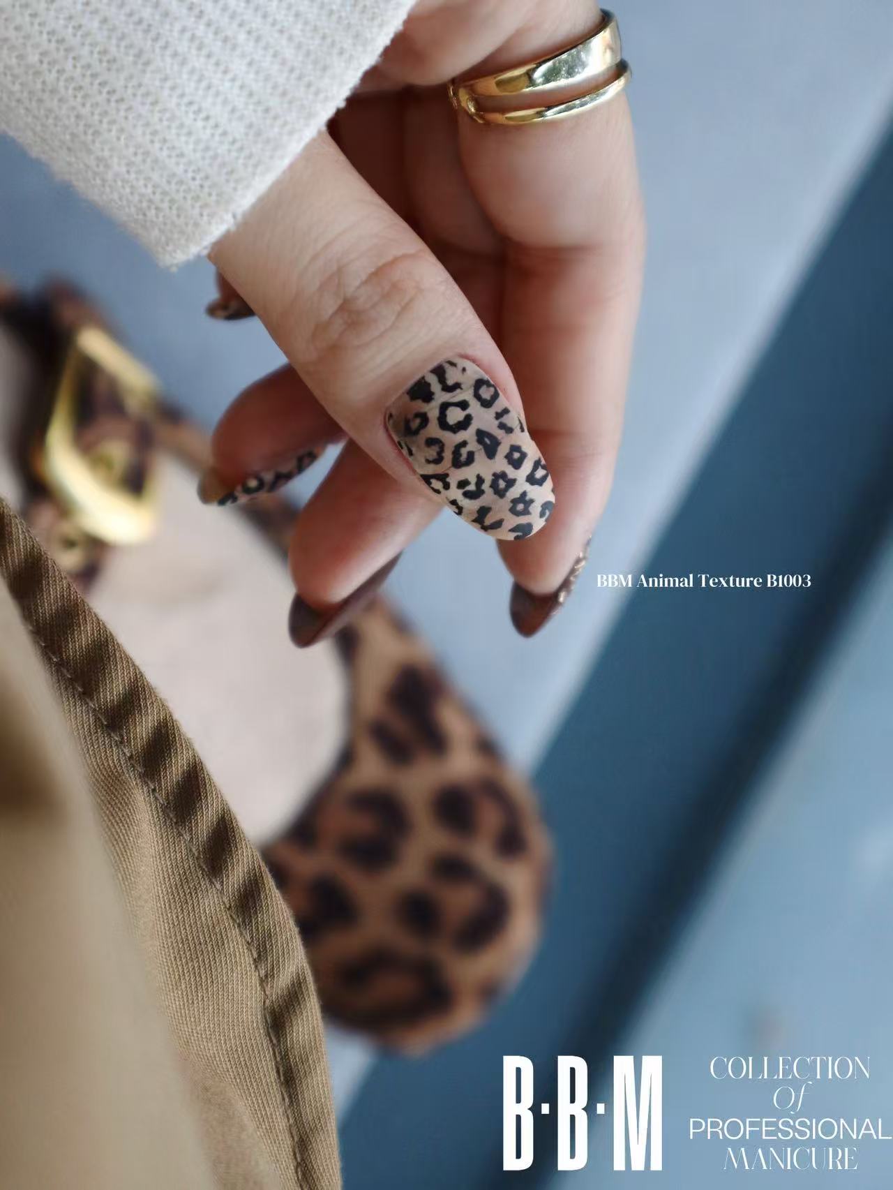 Nail Stamping Plates BBM - Creative Pattern B1004