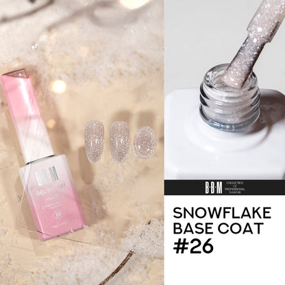 BBM Unruly Snowflake Base Coat HEMA & TPO FREE
