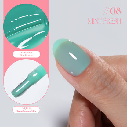Gulauri Candy Glaze Top Coat Mint Fresh #08