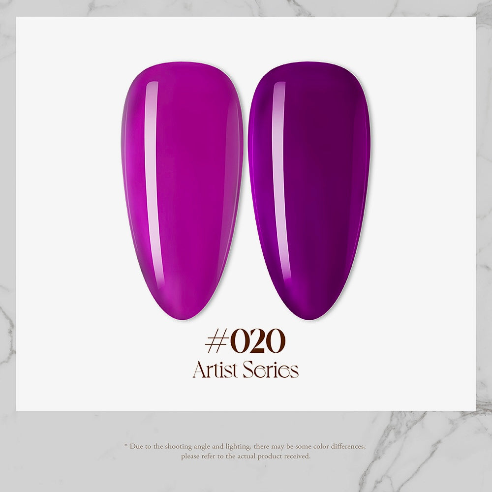 Magenta Amber Gel Gulauri #020 Artist Series PRE ORDER