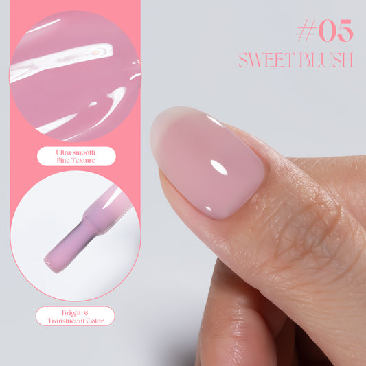 Gulauri Candy Glaze Top Coat Sweet Blush #05