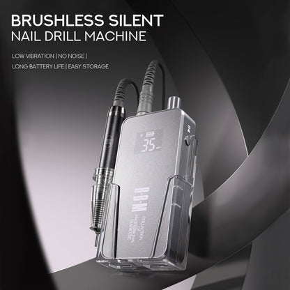 Professional Brushless Ultra quiet low vibration Electric Nail E File Drill