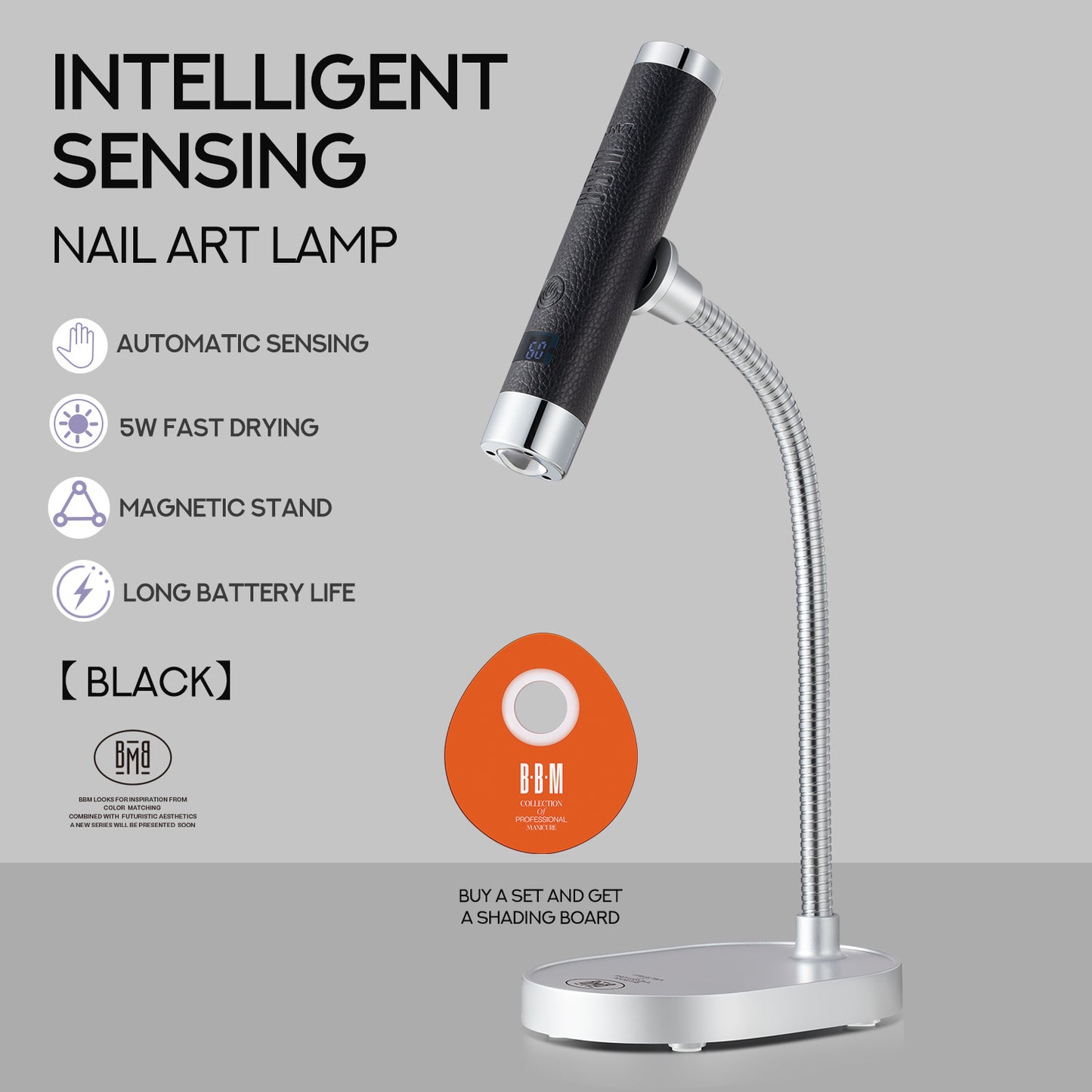 Intelligent Sensing Nail Lamp hands free
