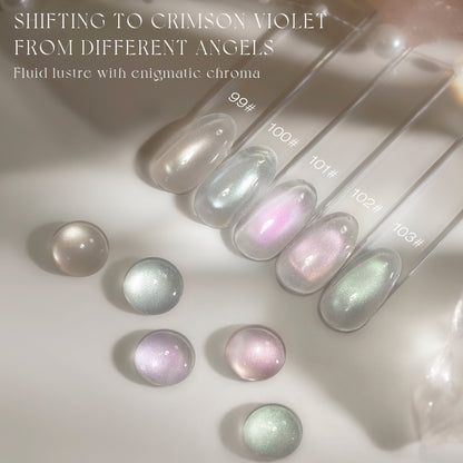 Gulauri Dreamlike Translucent Magnetic Cat Eye Collection (set of 5) HEMA & TPO FREE