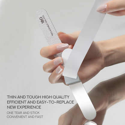 BBM Stainless Steel Nail File Base for Disposable Nail Files