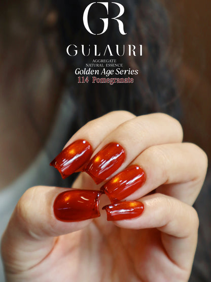 Gulauri Ruby Cat Eye Gel LIMITED EDITION (set of 3) HEMA & TPO FREE