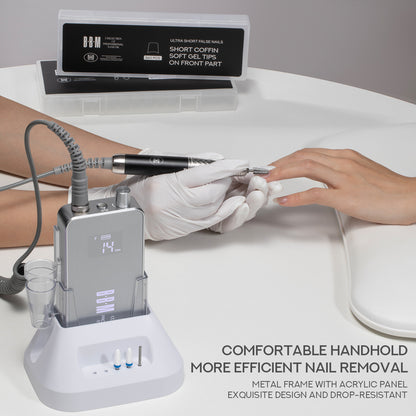 Professional Brushless Ultra quiet low vibration Electric Nail E File Drill