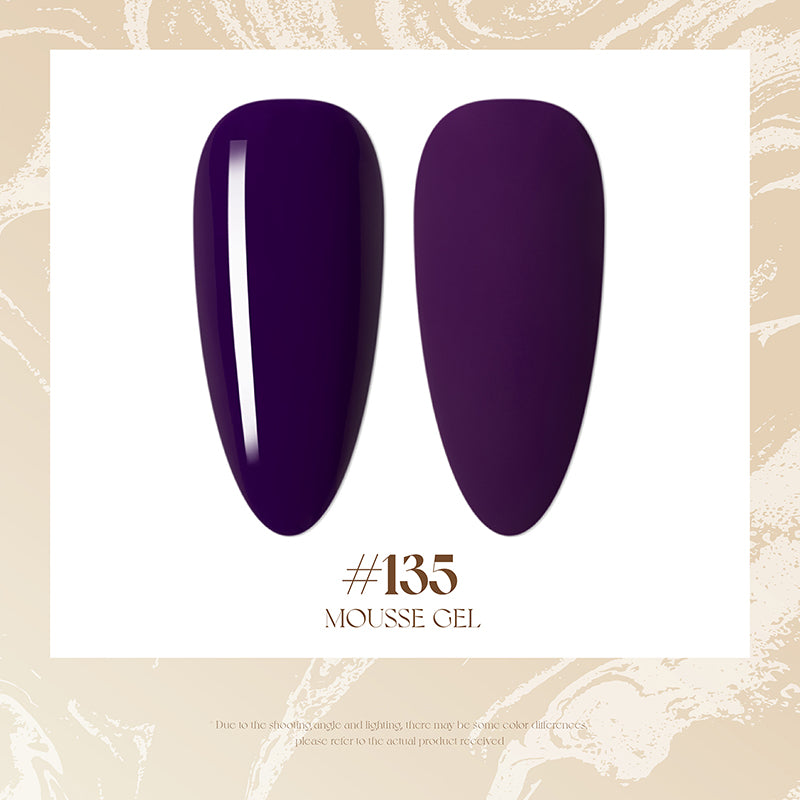 Purple Solid Gel Polish M135