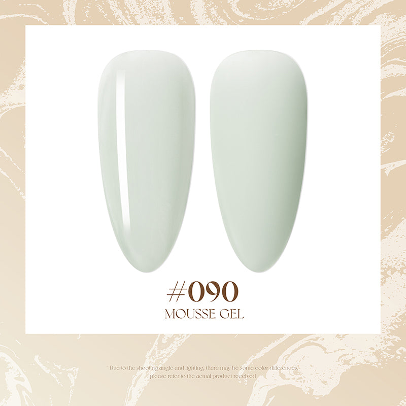 Coloured Transparent Solid Gel Polish M090