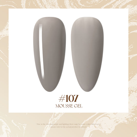 Glacial Gray Solid Gel Polish M107