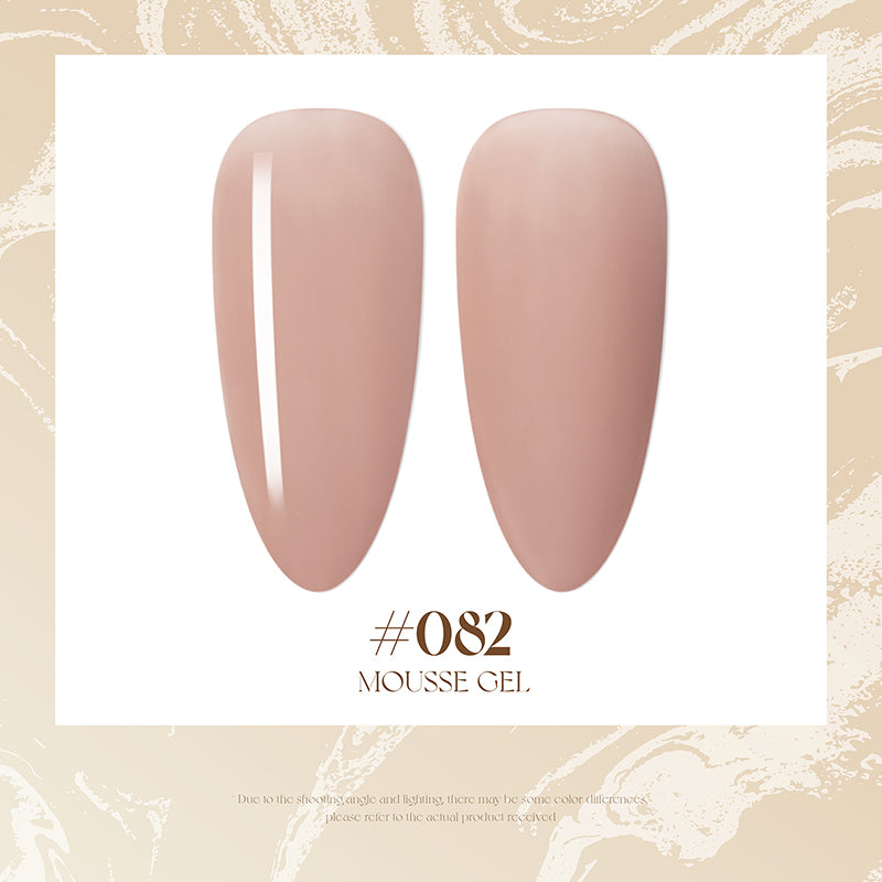 Nude Transparent Solid Gel Polish M082