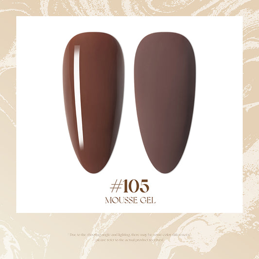 Mocha Brown Solid Gel Polish M105