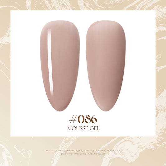 Nude Transparent Solid Gel Polish M086